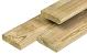 Geïmpregneerd Grenen plank Geschaafd met ronde hoeken 16x70 mm 180 cm