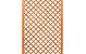 Trellis met lijst, diagonale lamellen hardhout kunstmatig gedroogd H180 x B90 cm