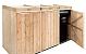 Containerberging vuren groen geïmpregneerd Triple B213 x D80 x H116,5 cm
