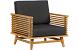 Teak loungeset Riverside fauteuil incl. kusses