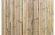 Tuinscherm Haaksbergen, groen geïmpregneerd grenen, RVS-geschroefd, 21-planks (19+2) 180 x 180 cm
