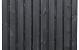 Tuinscherm vuren zwart gespoten, 21-planks (19 + 2) Stuttgart 180 x 180 cm