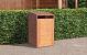 Containerberging hardhout Enkel