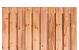 Tuinscherm Casablanca, Red Class Wood geïmpregneerd ME vuren, RVS-geschroefd, 21-planks (19+2) 180 x 130 cm
