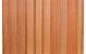 Tuinscherm Dronten, keruing hardhout, RVS-geschroefd, 21-planks (19+2) 180 x 180 cm
