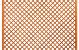 Trellis met lijst, diagonale lamellen hardhout kunstmatig gedroogd H180 x B180 cm