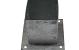 Paalhouder met plaat 121x121 mm hoogte 150 mm verzinkt
