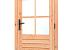 Douglas enkele glas deur 6-ruits B1000xH2050mm buitenmaat