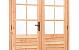 Douglas dubbele glas deur 6-ruits B1850xH2050mm buitenmaat