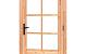Douglas enkele glas deur dubbelglas 8-ruits B1100xH2150mm buitenmaat