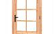 Douglas enkele glas deur dubbelglas 8-ruits B1100xH2150mm buitenmaat, rechtsdraaiend