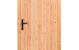 Douglas enkele klampdeur met klein raam B1000xH2050mm buitenmaat