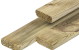 Geïmpregneerd Grenen plank Geschaafd met ronde hoeken 16x45 mm 180 cm