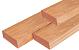 Bangkirai hardhout rhombus profiel 1,6 x 6,8 x 335 cm geschaafd