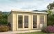 Blokhut - Tuinhuis Annabel | 40 mm | vuren onbehandeld