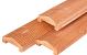 Red Class Wood afdeklat piramide (3-planks tussenruimte) 3,5 x 8,5 x 180 cm