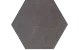 Staptegel Hexagons 60x52x2 Basalto