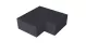 Schellevis Oudhollands Trap Buitenhoek 60x60x20 Carbon