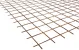 Bouwstaalmat 2x3 m Roest