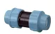 Unidelta koppeling, Kiwa, 16 bar, 2x klem, 16 mm