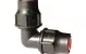 Palaplast kniekoppeling, 2x klem, 16 x 16 mm