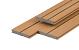 PuraDock composiet vlonderplank 2,2 x 14,6 x 290 cm, cedar, massief, 1 zijde 1 groef, 1 zijde 2 groeven, fijne houtnerf, clip systeem