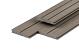 PuraDock composiet vlonderplank 2,2 x 14,6 x 390 cm, light grey, massief, 1 zijde 1 groef, 1 zijde 2 groeven, fijne houtnerf, clip systeem
