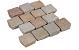 Kinderkoppen Kandla Multicolor 14x14x5/7 cm bekapt, 51 st. per m2