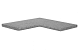 Zwembadrand Tibet Asian White G603-NEW binnenhoek 60/30x60/30x3 cm, gevlamd, met bullnose