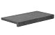 Zwembadrand Tibet Dark Grey 60x30x5/2,5 cm, gevlamd, voorzijde gezoet