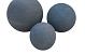 Set bollen Black granite, gebouchardeerd 1x25 cm, 1x35 cm,1x45 cm
