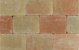 METRO Trommelsteen 20x30x6 cm terrageel