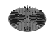 Vaste terrasdrager Dalsup diam./h 115/10 mm tegels voeg 3 mm