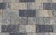 Betonstraatsteen 6 cm grijs/zwart komo