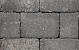 Stonique trommel 20x30x5 cm grijs/zwart