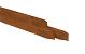 Paal geschaafd 65x65 mm azobe gepunt V-groef 275 cm