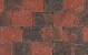 Tambour 15x20x6 rood/zwart