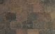 METRO Trommelsteen 15x20x6 cm brons genuanceerd