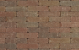 METRO Trommelsteen 20x5x7 cm brons genuanceerd
