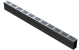 ACO Slim-Line Aluminium Rooster 100cm