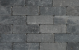 METRO Trommelsteen 21x7x7 cm antraciet