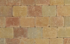 METRO Trommelsteen 15x20x6 cm terrageel