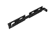 GB Overslaggrendel 450 mm lang Zwart Gecoat