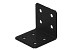 GB Versterkings hoek 40x40x40 mm Zwart