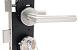 Beslagset RVS (roset rond) compleet
